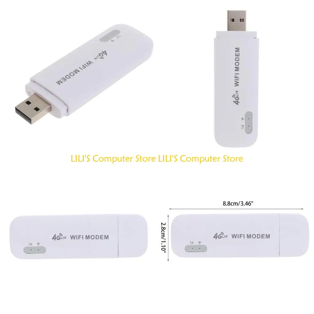 A52B Mobile WiFi Hotspot 4G LTE Router 150Mbps Download Speed and 10 WiFi
A52B Mobile WiFi Hotspot 4G LTE Router 150Mbps Download Speed and 10 WiFi