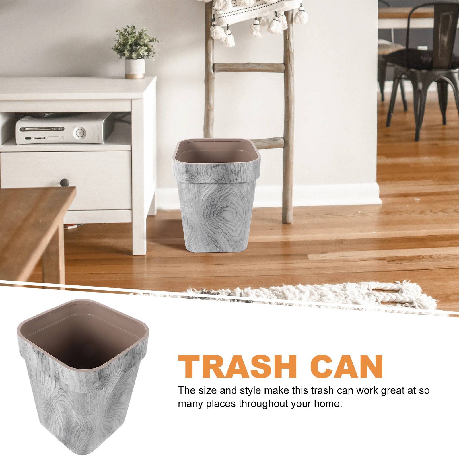 Solid Wood Trash Can Vintage Bin Bins Wastebasket Pp Environmental Protection Material Living Room Office Retro Decor
Solid Wood Trash Can Vintage Bin Bins Wastebasket Pp Environmental Protection Material Living Room Office Retro Decor