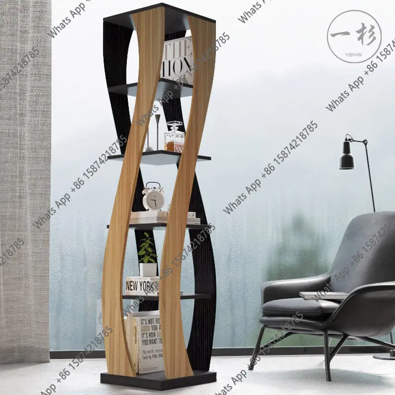 Corner bookcase bookshelf floor-to-ceiling modern fashion simple Nordic creative living room display office sofa side cabinet
Corner bookcase bookshelf floor-to-ceiling modern fashion simple Nordic creative living room display office sofa side cabinet