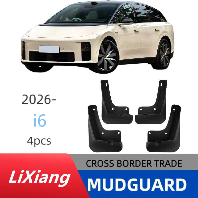 Car mudguard for LiXiang i6/i8;Soft&Tough;Prevent sediment splashing;Keep the vehicle clean;Electric
Car mudguard for LiXiang i6/i8;Soft&Tough;Prevent sediment splashing;Keep the vehicle clean;Electric