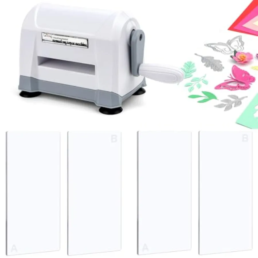 Mini Manual Die Cutting Machine, Portable Die Cut and Embossing Machine for Card Making Scrapbooking Paper Crafting Mini Die Cu
Mini Manual Die Cutting Machine, Portable Die Cut and Embossing Machine for Card Making Scrapbooking Paper Crafting Mini Die Cu