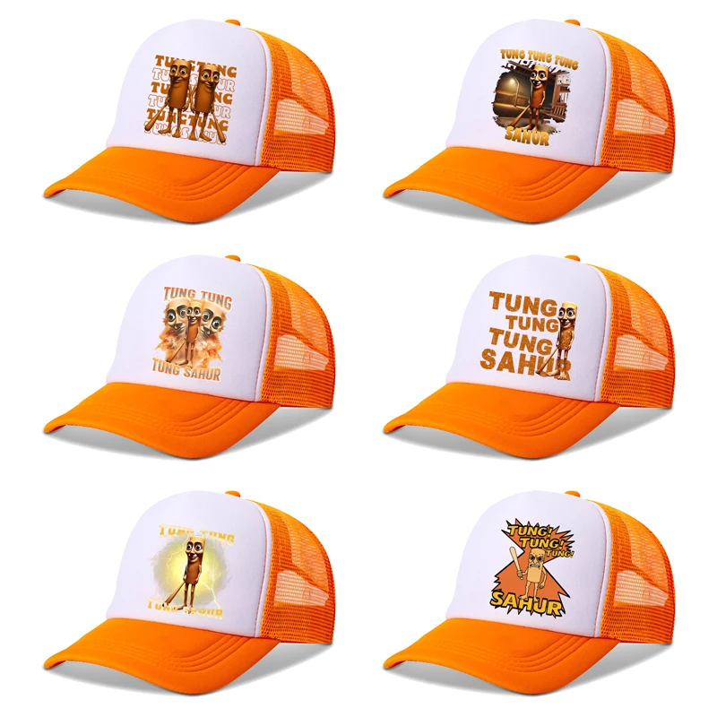 Italian Brainrot Child Baseball Caps Cute Tung Tungtung Sahur Print Sun Hat Kids Adults Adjustable Peaked Cap Summer Casual Hats
Italian Brainrot Child Baseball Caps Cute Tung Tungtung Sahur Print Sun Hat Kids Adults Adjustable Peaked Cap Summer Casual Hats