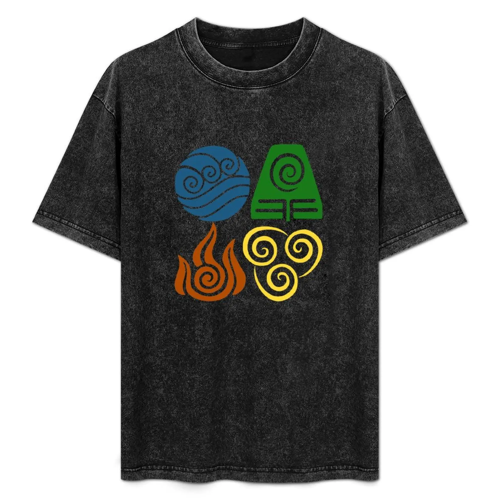 Four Elements T-Shirt Minimalist Plain Crew Neck T-Shirt
Four Elements T-Shirt Minimalist Plain Crew Neck T-Shirt