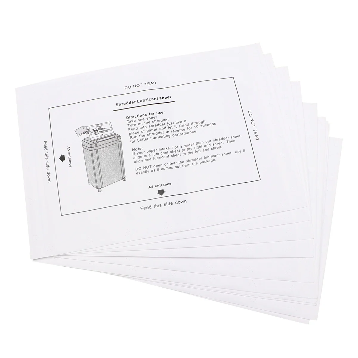 8Pcs Shredder Lubricating Oil Portable Paper Type Lubricating Oil Package Lubricating Oil Paper(As Shown)
8Pcs Shredder Lubricating Oil Portable Paper Type Lubricating Oil Package Lubricating Oil Paper(As Shown)