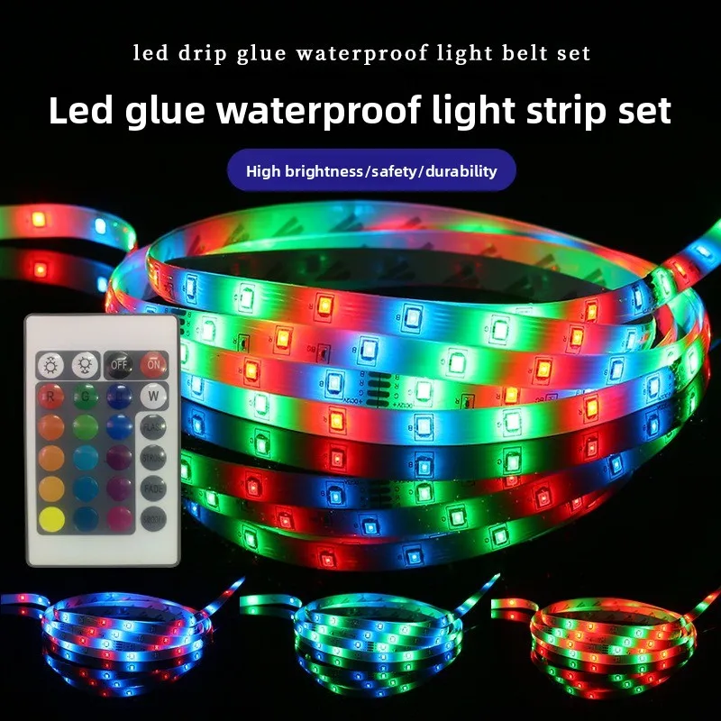 DC12V SM5050/2835-60leds/m 4.5m 5m 10m IP65 Waterproof Colorful RGB 24 keys 44 Keys Light Strip +12V 5A Power Supply Suit
DC12V SM5050/2835-60leds/m 4.5m 5m 10m IP65 Waterproof Colorful RGB 24 keys 44 Keys Light Strip +12V 5A Power Supply Suit