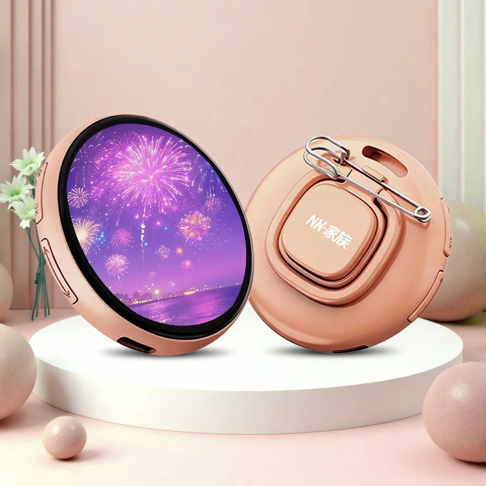 Dynamic Electronic Display 1.85in IPS Smart Display Screen Tag Pins Creative Magnetic BT Badges Electronic Anime E-Badge
Dynamic Electronic Display 1.85in IPS Smart Display Screen Tag Pins Creative Magnetic BT Badges Electronic Anime E-Badge