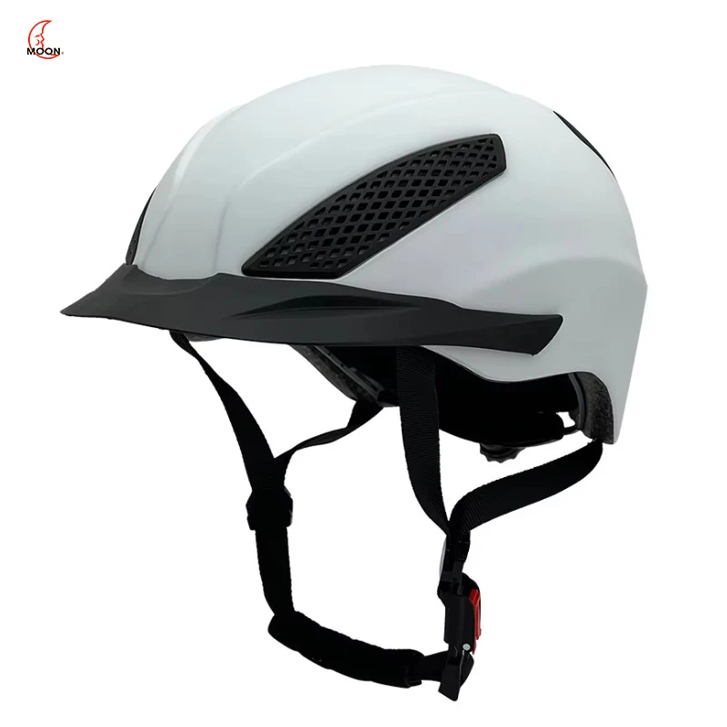 CE-Certified Equestrian Safety Helmet - PC Construction with Ventilation for Horse Riding, Polo & Outdoor Equestrian Sports
CE-Certified Equestrian Safety Helmet - PC Construction with Ventilation for Horse Riding, Polo & Outdoor Equestrian Sports