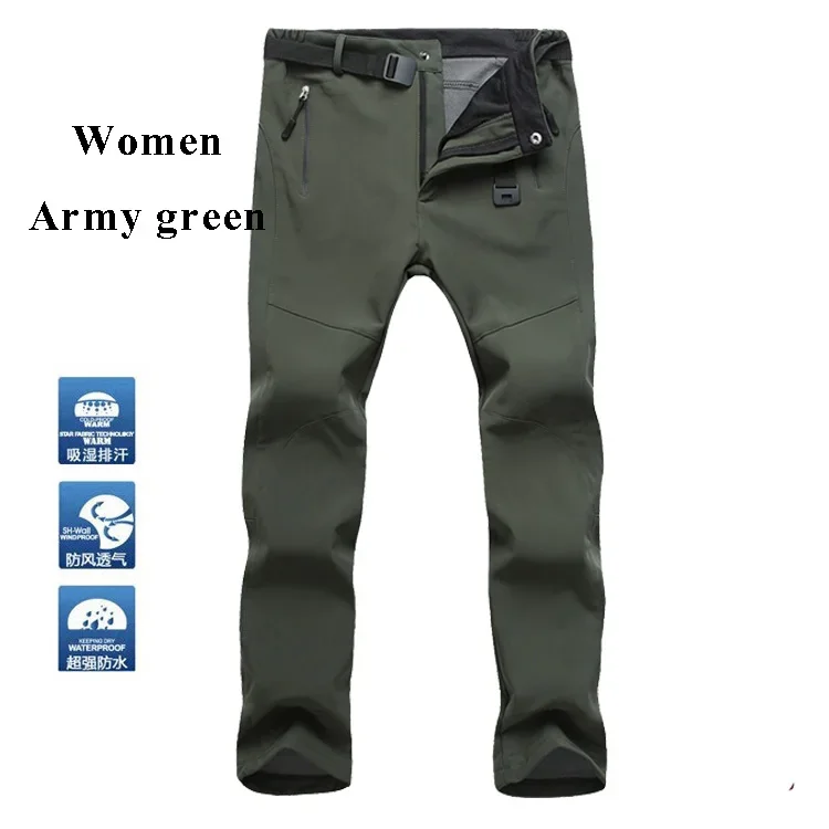 Outdoor Women Winter Trekking Pants Camping Hiking Climbing Waterproof Windproof Breathable Fleece Warm Pants BMT21
Outdoor Women Winter Trekking Pants Camping Hiking Climbing Waterproof Windproof Breathable Fleece Warm Pants BMT21