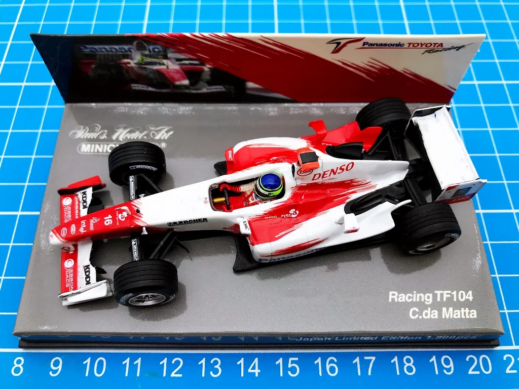 Minichamps 1:43 F1 TF104 2004 Matta Japan Simulation Limited Edition Resin Metal Static Car Model Toy Gift
Minichamps 1:43 F1 TF104 2004 Matta Japan Simulation Limited Edition Resin Metal Static Car Model Toy Gift