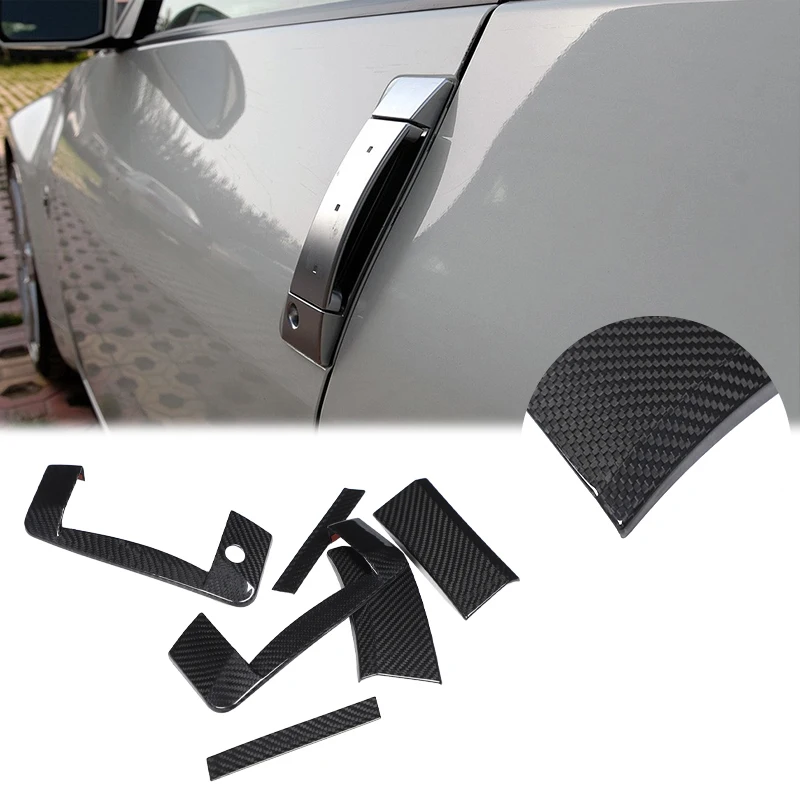 For Nissan 350Z 2003-2009 Real carbon fiber car exterior handle cover decorative sticker car protection accessories
For Nissan 350Z 2003-2009 Real carbon fiber car exterior handle cover decorative sticker car protection accessories