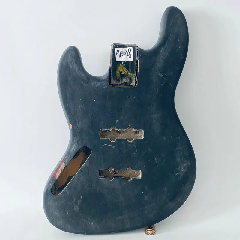 AB058 Left Hand Version Jazz Bass Body Black Color Solid Basswood with Damages and Surface Dirty JB Pickups for DIY
AB058 Left Hand Version Jazz Bass Body Black Color Solid Basswood with Damages and Surface Dirty JB Pickups for DIY