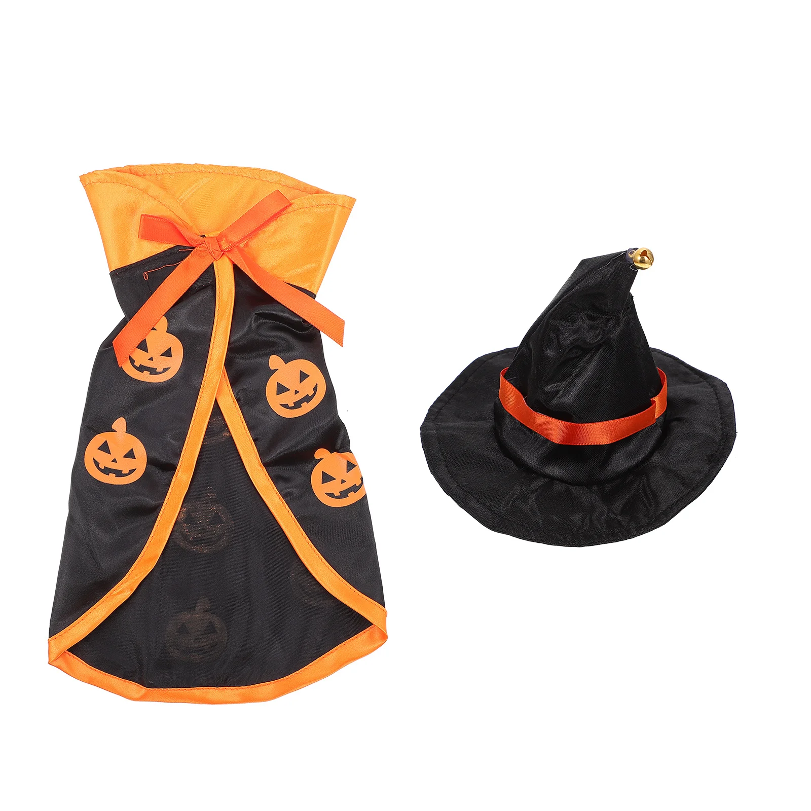 1Set Pet Pumpkin Cloak Hat Set Halloween Costume Creative Chic Comfortable for Small Dogs Cats Party Cosplay Pet Hat Cloak
1Set Pet Pumpkin Cloak Hat Set Halloween Costume Creative Chic Comfortable for Small Dogs Cats Party Cosplay Pet Hat Cloak