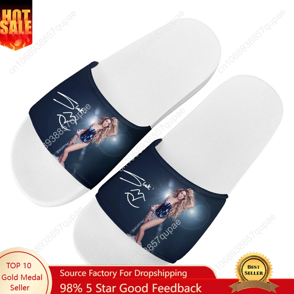 Shakira Slippers Home Water Shoes Pop Music Singer Men Women Teenagers Beach Pool Sandals High Quality Custom Summer Slipper
Shakira Slippers Home Water Shoes Pop Music Singer Men Women Teenagers Beach Pool Sandals High Quality Custom Summer Slipper