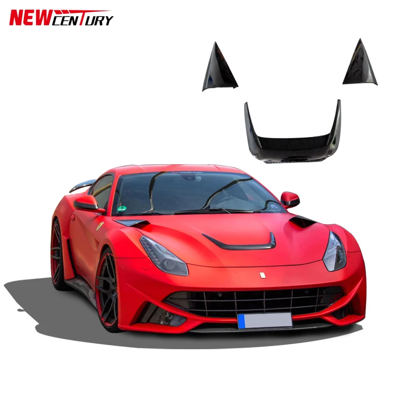 Suitable for Ferrari F12 Modification Novitec Rosso Carbon Fiber Hood air Vent Blade
Suitable for Ferrari F12 Modification Novitec Rosso Carbon Fiber Hood air Vent Blade