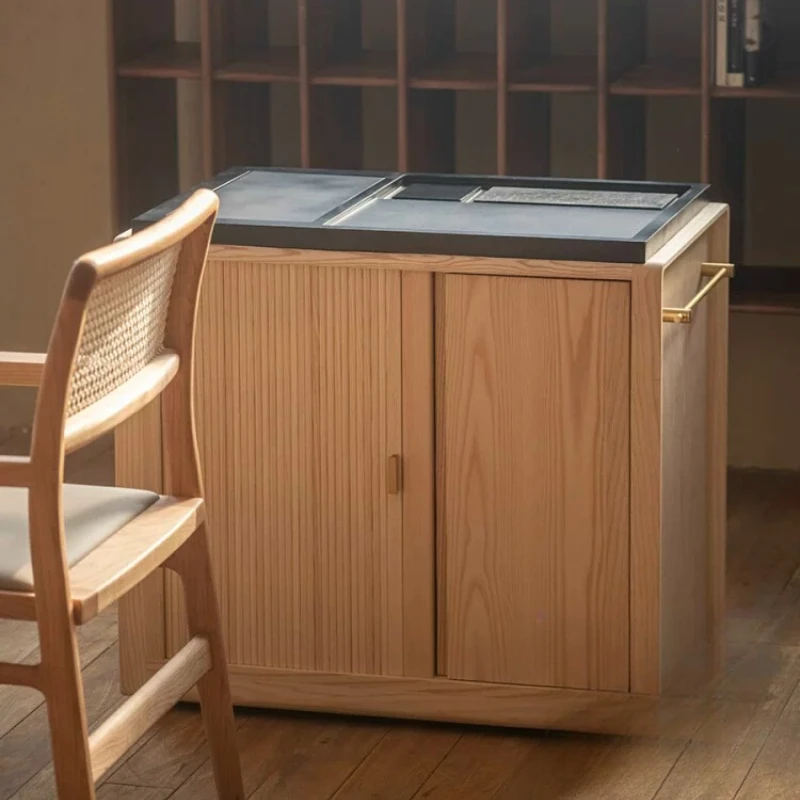 Straight white tea cabinet Boiling cabinet Solid wood black walnut Original modern simple wabi sabi
Straight white tea cabinet Boiling cabinet Solid wood black walnut Original modern simple wabi sabi