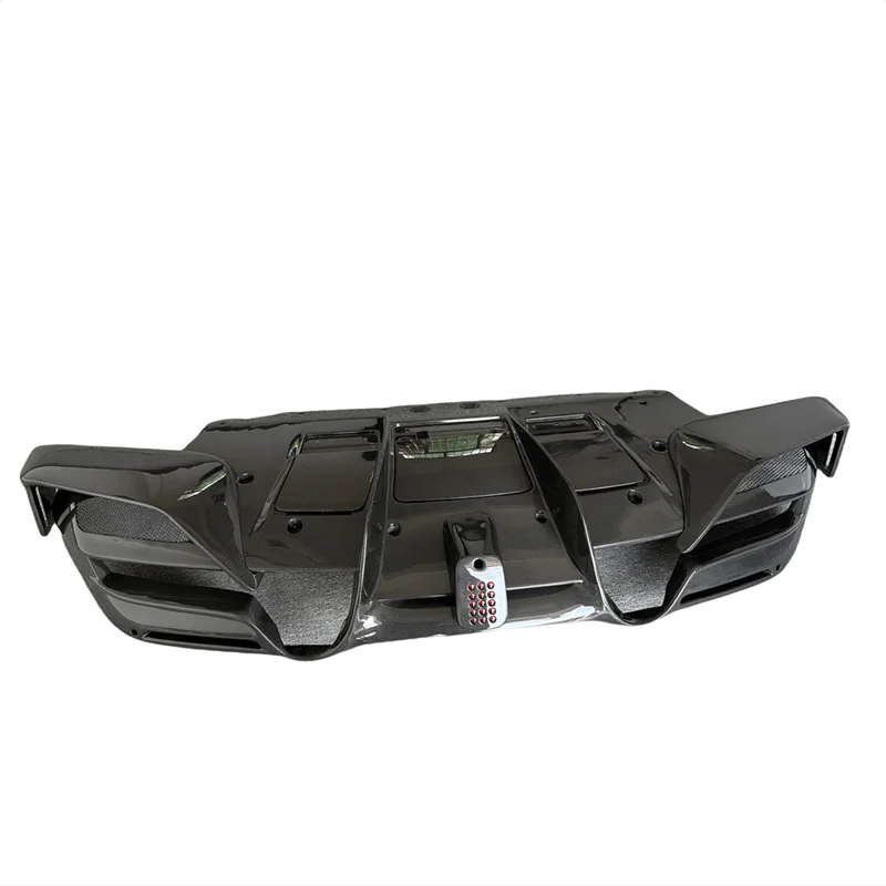 F8 dry carbon fiber rear lip body kit suitable for Ferrari F8 modified M-type carbon fiber rear diffuser
F8 dry carbon fiber rear lip body kit suitable for Ferrari F8 modified M-type carbon fiber rear diffuser