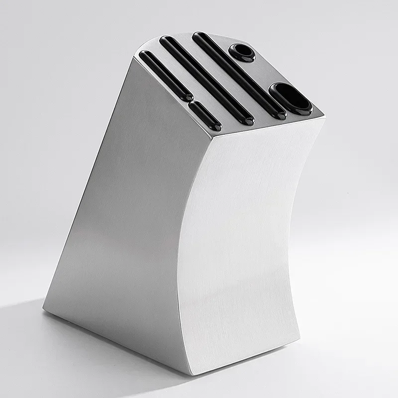 Thicken Stainless Steel Knife Holder Metal Chef Kitchen Knife Stand Multifunction Slicing Cleaver Storage Rack Organizer Tools
Thicken Stainless Steel Knife Holder Metal Chef Kitchen Knife Stand Multifunction Slicing Cleaver Storage Rack Organizer Tools