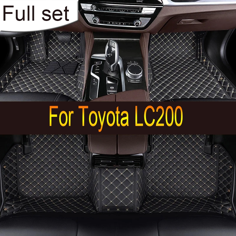 Custom Auto Luxury Leather Car Floor Mat For Toyota LC200 2008 2009 2010 2011 2012 Car Mat Full Set Women Waterproof Accessories
Custom Auto Luxury Leather Car Floor Mat For Toyota LC200 2008 2009 2010 2011 2012 Car Mat Full Set Women Waterproof Accessories
