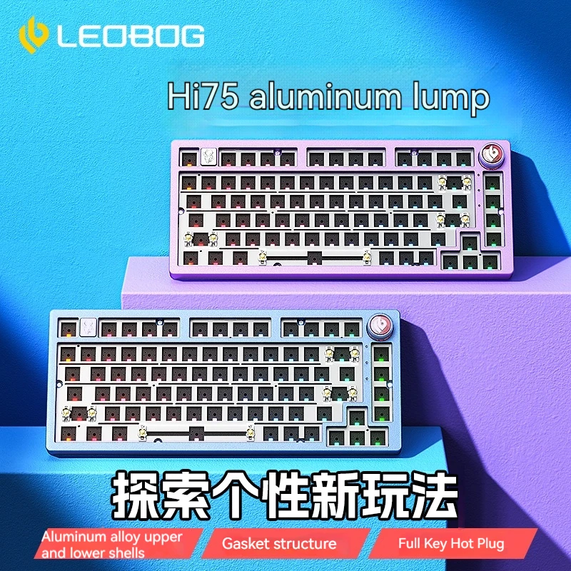 Новинка, Leobog Hi75, алюминиевая клавиатура Tuo с 82 клавишами, механическая клавиатура 75%, поставляется с индивидуальной однорежимной проводной Rgb прокладкой
Новинка, Leobog Hi75, алюминиевая клавиатура Tuo с 82 клавишами, механическая клавиатура 75%, поставляется с индивидуальной однорежимной проводной Rgb прокладкой
