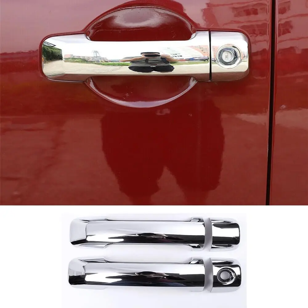 Chrome ABS Door Handle Cover Trim For Toyota FJ Cruiser 2007–2021 Exterior Side Handle Refit Accessory
Chrome ABS Door Handle Cover Trim For Toyota FJ Cruiser 2007–2021 Exterior Side Handle Refit Accessory
