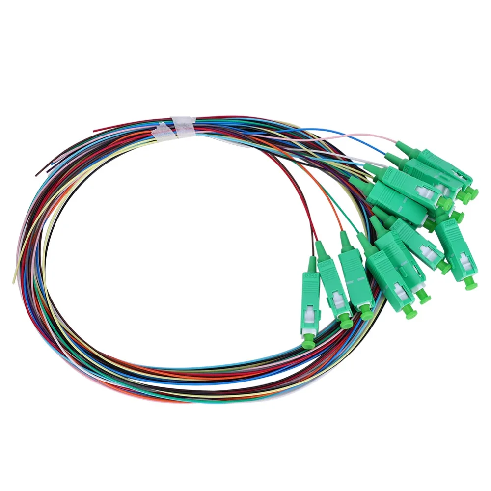 12 Cores For SC Single Mode Fiber SC/APC 1.5M Length Single Mode Fiber 0.9mm Single Mode Fiber Pigtail Cable
12 Cores For SC Single Mode Fiber SC/APC 1.5M Length Single Mode Fiber 0.9mm Single Mode Fiber Pigtail Cable
