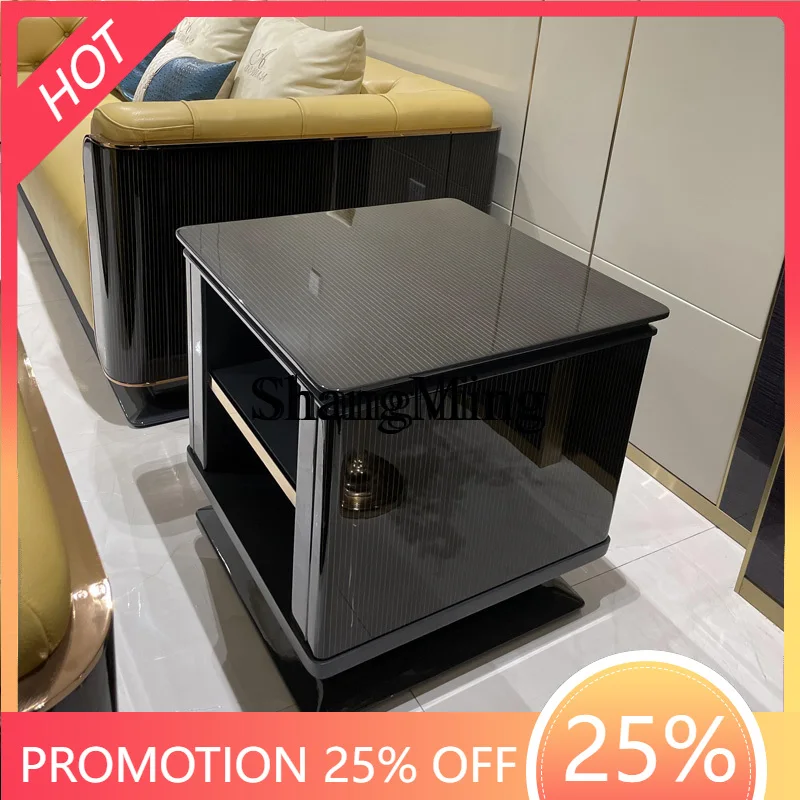 SM new light luxury solid wood corner few minimalist villa living room luxury sofa side few combinations
SM new light luxury solid wood corner few minimalist villa living room luxury sofa side few combinations