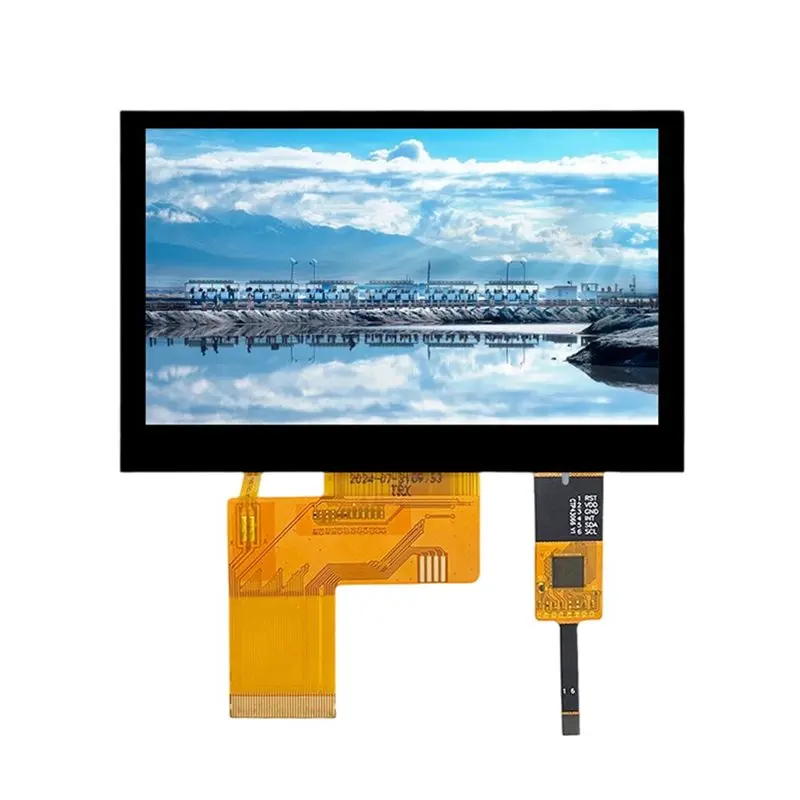 AT82-4.3 Inch TFT LCD Display 800X480 RGB IPS Full View ST7611 Capacitive Touch Screen RGB888/RGB666/RGB565 40Pin
AT82-4.3 Inch TFT LCD Display 800X480 RGB IPS Full View ST7611 Capacitive Touch Screen RGB888/RGB666/RGB565 40Pin