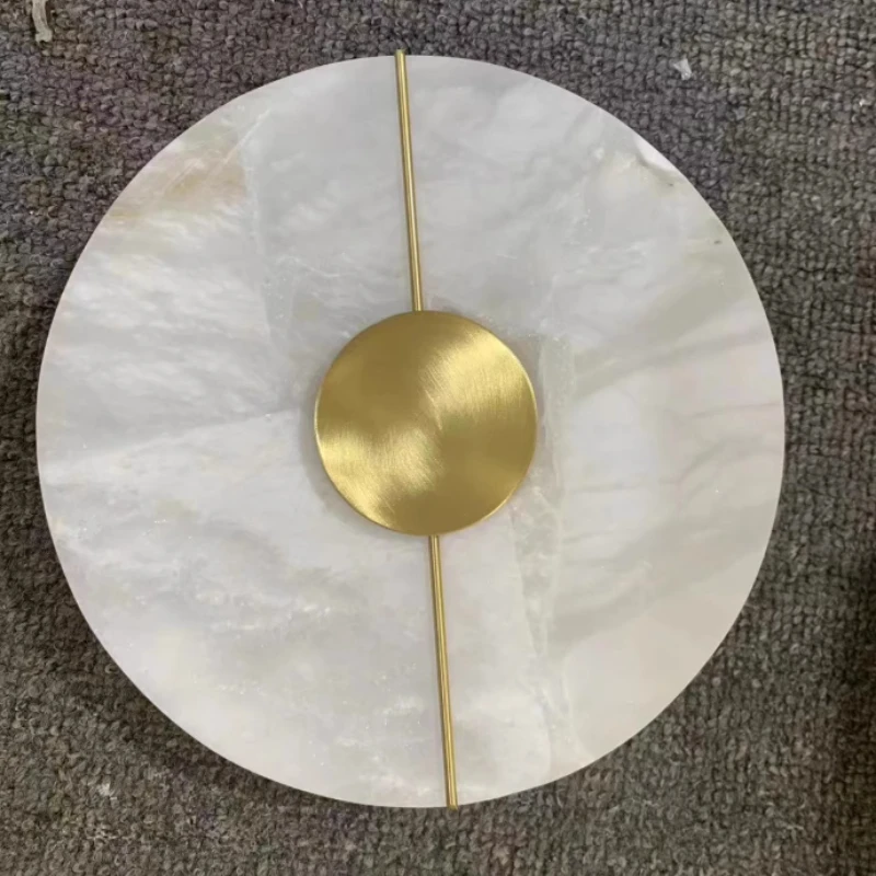 Modern All Copper Marble Wall Lamp Living Room Background Home Decoration Lighting Fixture Bedroom Bedside Stone Led Wall Lamp
Modern All Copper Marble Wall Lamp Living Room Background Home Decoration Lighting Fixture Bedroom Bedside Stone Led Wall Lamp