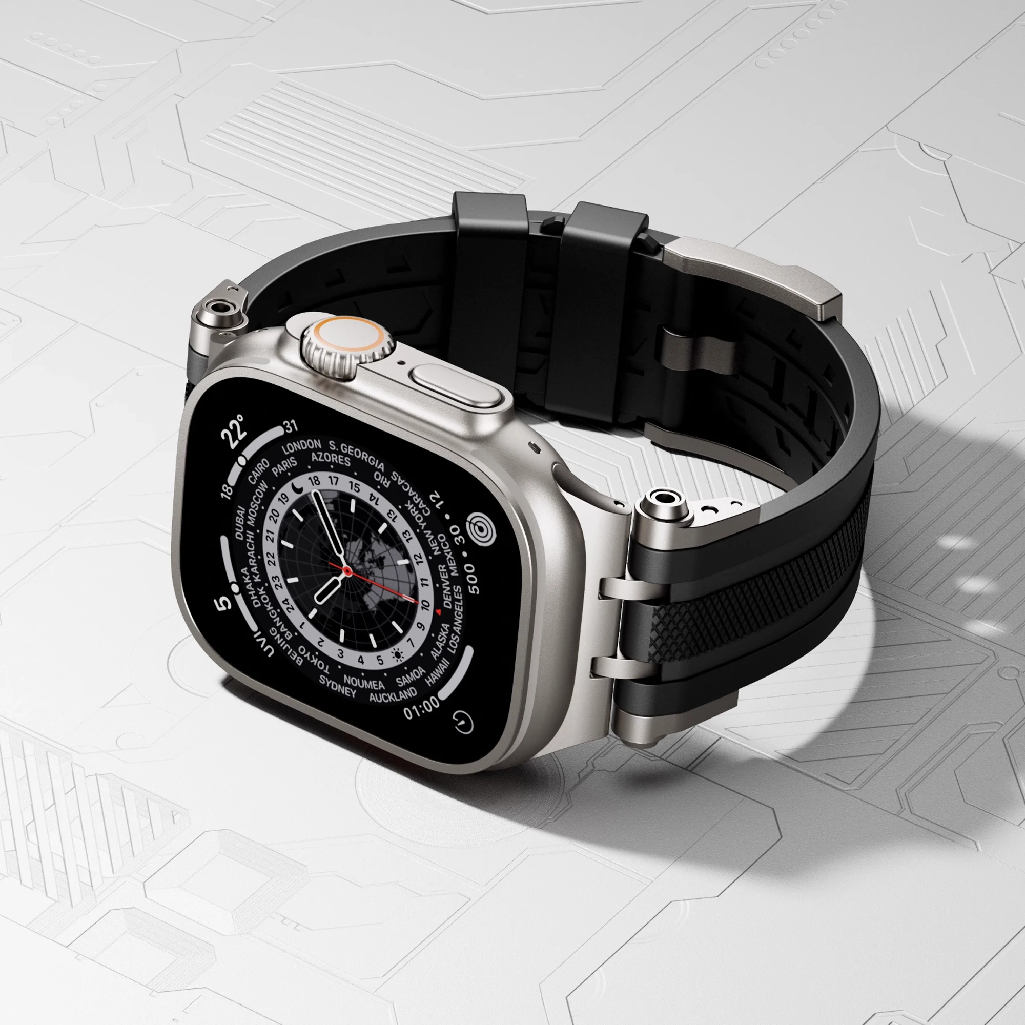 Прочный металлический ремешок для Apple Watch Ultra 2 Band 49 мм 44 мм 42 мм 45 мм 46 мм Силиконовый браслет iWatch Series 10 9 6 3 7 8 SE ремешки
Прочный металлический ремешок для Apple Watch Ultra 2 Band 49 мм 44 мм 42 мм 45 мм 46 мм Силиконовый браслет iWatch Series 10 9 6 3 7 8 SE ремешки