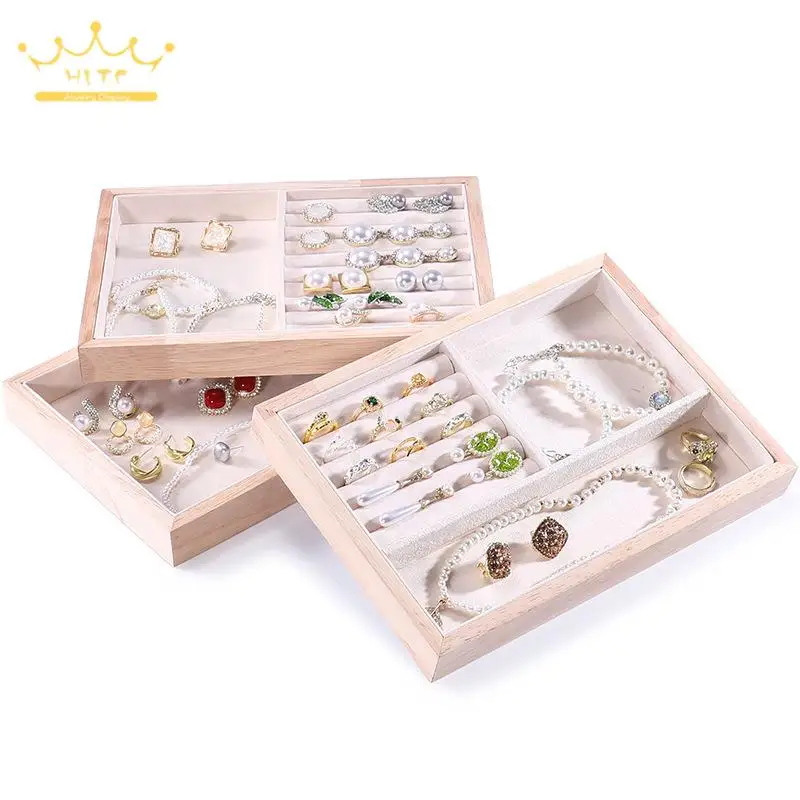 Multifunctional Wooden Jewelry Trays in Various Styles Storage Trays for Earrings Rings and Bracelet Counter Display Trays
Multifunctional Wooden Jewelry Trays in Various Styles Storage Trays for Earrings Rings and Bracelet Counter Display Trays
