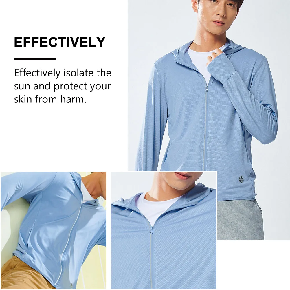 Long Sleeve Sun Protection Clothing UV Outdoor Sports T Shirt Sunscreen Hooded Sun Proof Anti UV Coat Lightweight Breathable
Long Sleeve Sun Protection Clothing UV Outdoor Sports T Shirt Sunscreen Hooded Sun Proof Anti UV Coat Lightweight Breathable