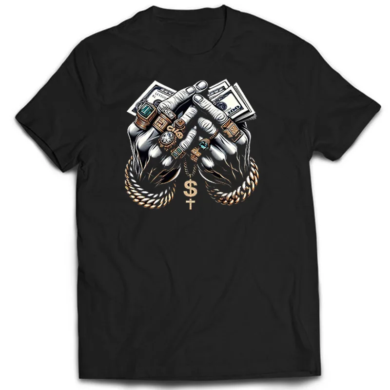 Money Pattern T-shirt Versatile Stylish Casual Harajuku O-Neck Graphic Summer Vintage Short Sleeve 100% Cotton Breathable Tops
Money Pattern T-shirt Versatile Stylish Casual Harajuku O-Neck Graphic Summer Vintage Short Sleeve 100% Cotton Breathable Tops