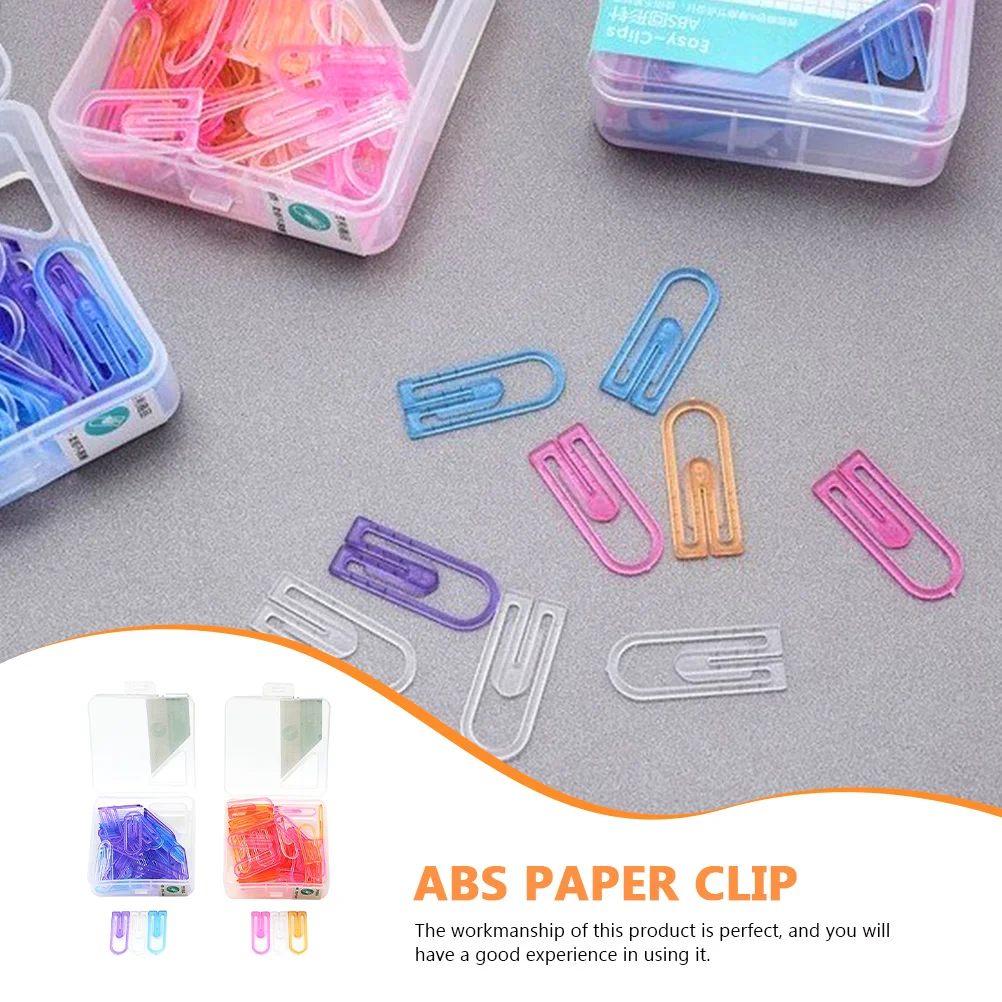 120 Pcs Creative Bookmarks Folder Paper Clips Sturdy Plastic Stationery Office Supplies Cute Design
120 Pcs Creative Bookmarks Folder Paper Clips Sturdy Plastic Stationery Office Supplies Cute Design