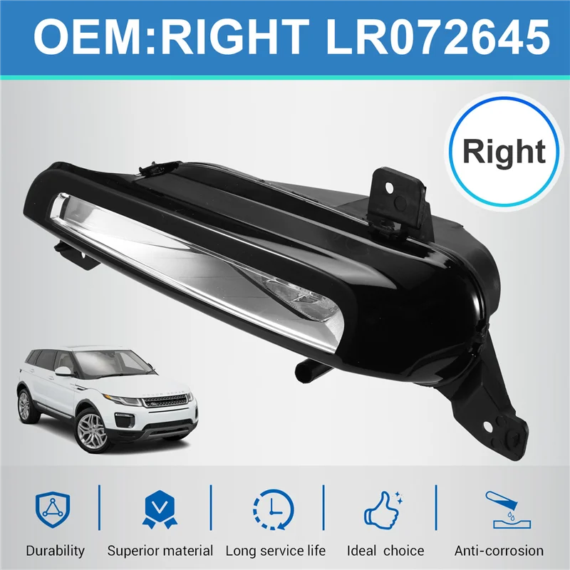Excellent-Car Front Bumper Fog Lamps Lights For Land Rover Range Rover Evoque 2016-2018 Daytime Running Headlight
Excellent-Car Front Bumper Fog Lamps Lights For Land Rover Range Rover Evoque 2016-2018 Daytime Running Headlight