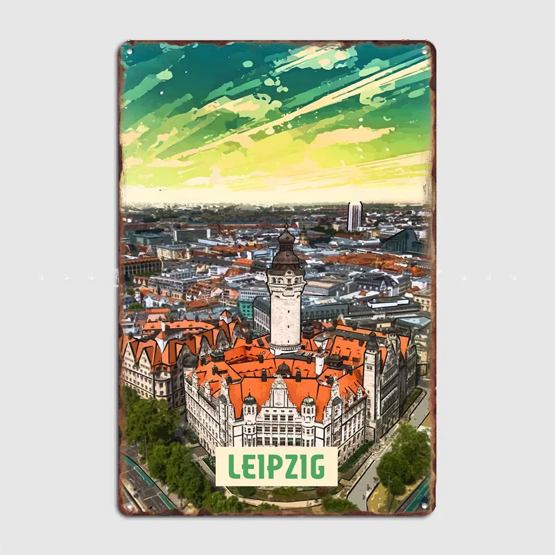 Leipzig Vintage City Travel Poster Metal Sign Bar Custom Bedroom Indoor Poster Home Wall Decor Posters Room Decoration
Leipzig Vintage City Travel Poster Metal Sign Bar Custom Bedroom Indoor Poster Home Wall Decor Posters Room Decoration