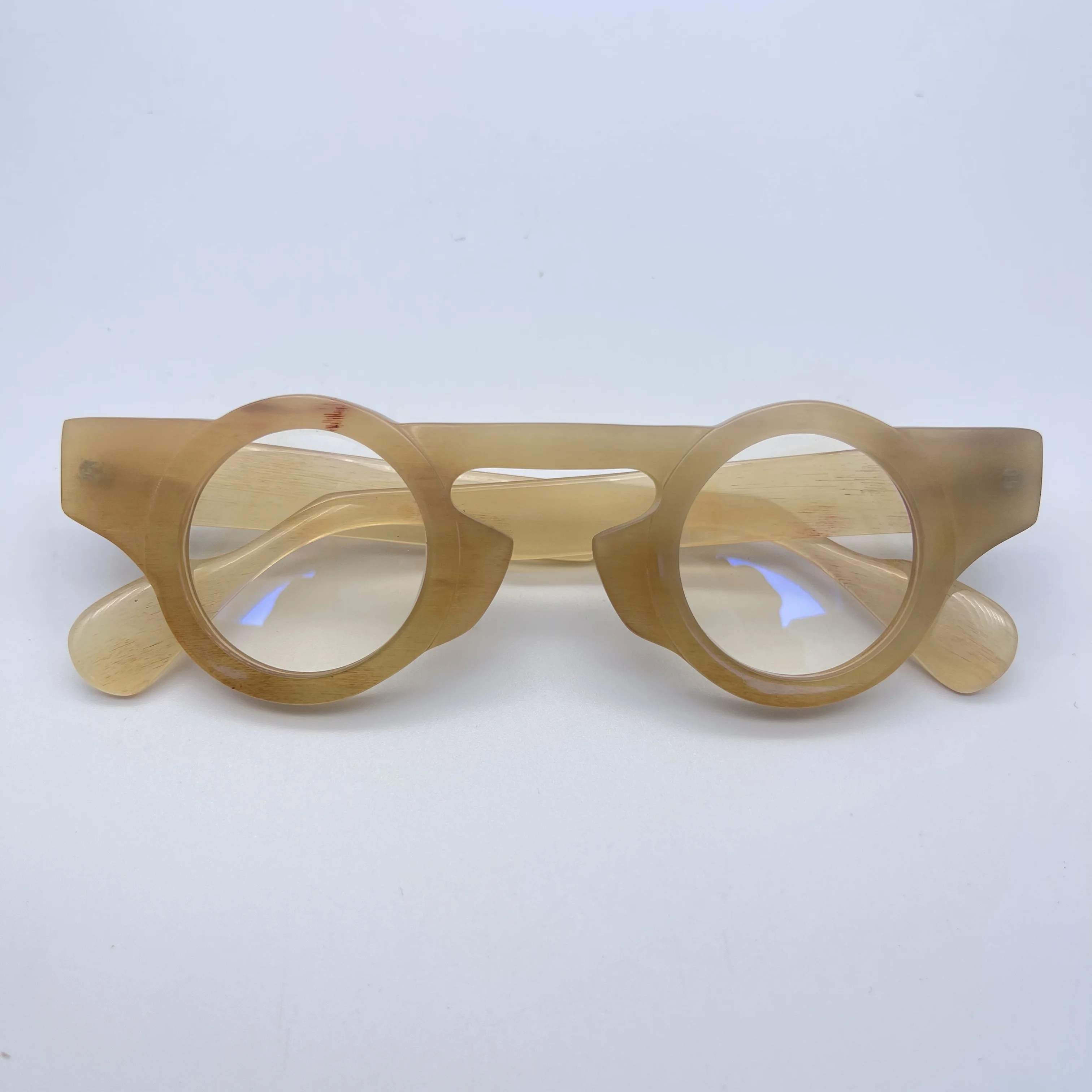 Eyeglass Frames Women Men Round Retro Handmade Natuarl Horn Reading Prescription Glasses Frame Unique Clear Eyeglasses
Eyeglass Frames Women Men Round Retro Handmade Natuarl Horn Reading Prescription Glasses Frame Unique Clear Eyeglasses