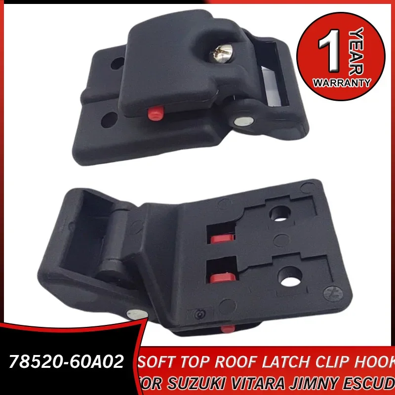 78520-60A02 Soft Top Roof Latch Clip Hook Lock Bracket for Suzuki Jimny Vitara 3Dr Grand Vitara Escudo Accessories 78520-60A01
78520-60A02 Soft Top Roof Latch Clip Hook Lock Bracket for Suzuki Jimny Vitara 3Dr Grand Vitara Escudo Accessories 78520-60A01