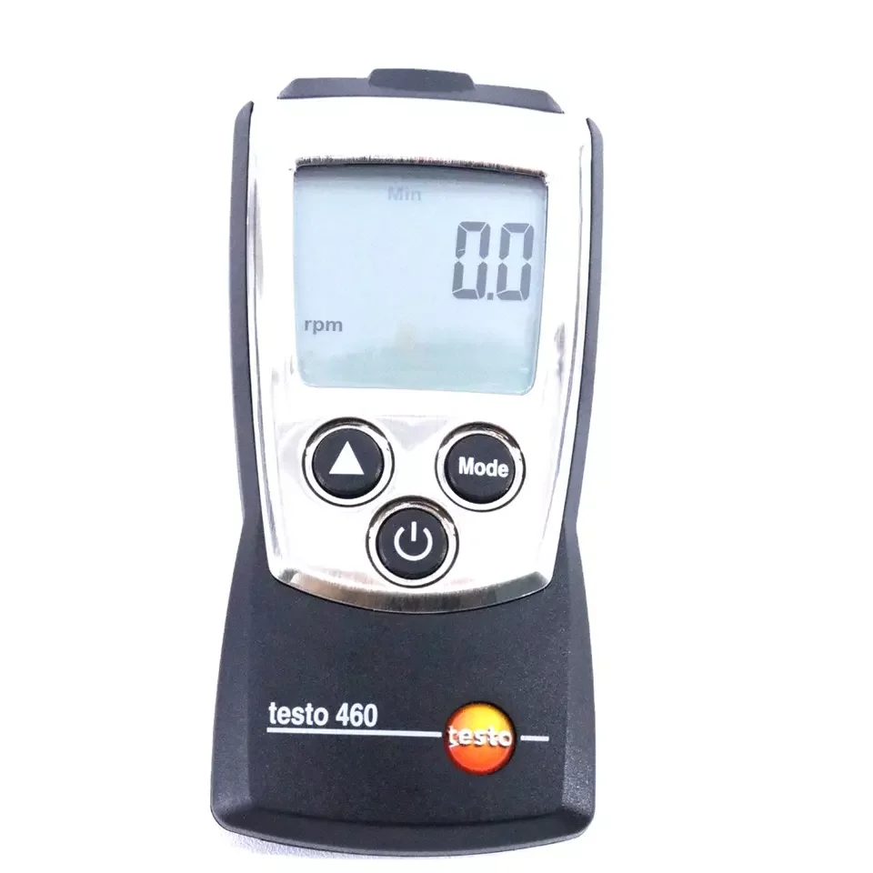 Цифровой оптический тахометр Testo 460 No 0560 0460 со светодиодным разрешением прицела 0,1 об/мин
Цифровой оптический тахометр Testo 460 No 0560 0460 со светодиодным разрешением прицела 0,1 об/мин