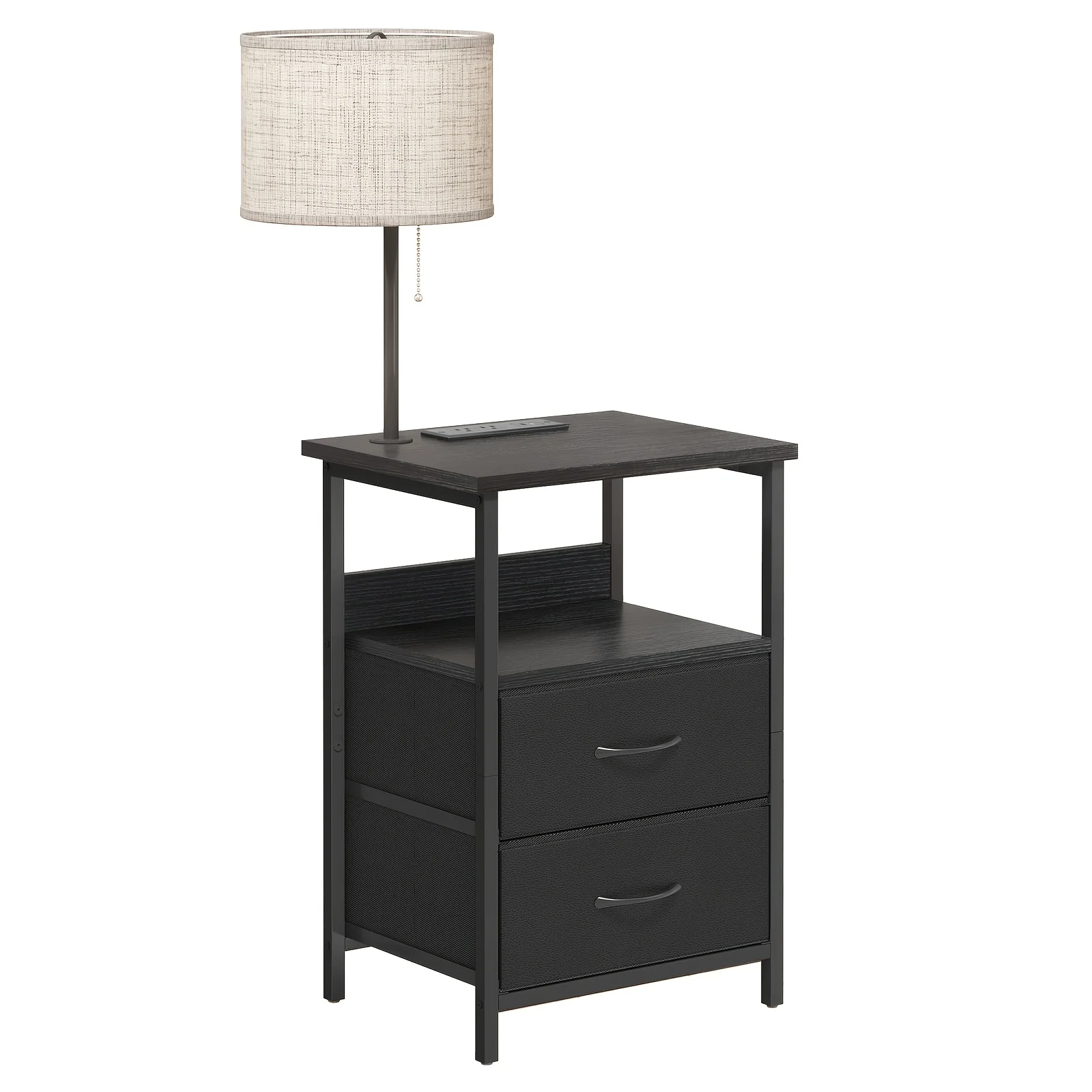 Bedside Table with Lamp And Charging Station, LED NIghtstand with 3 Color Temperatures & Adjustable Fabric Drawer, End Table with Adjustable Fabric Drawer for Living Room And Bedroom, Dorm, Rustic Brown & Black
Bedside Table with Lamp And Charging Station, LED NIghtstand with 3 Color Temperatures & Adjustable Fabric Drawer, End Table with Adjustable Fabric Drawer for Living Room And Bedroom, Dorm, Rustic Brown & Black