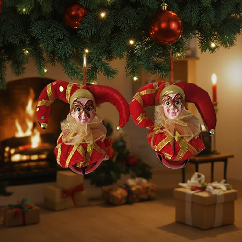 Christmas Joker with Bell Christmas tree decoration Xmas Tree Hanging Ornament Christmas Decoration New Year Gift
Christmas Joker with Bell Christmas tree decoration Xmas Tree Hanging Ornament Christmas Decoration New Year Gift