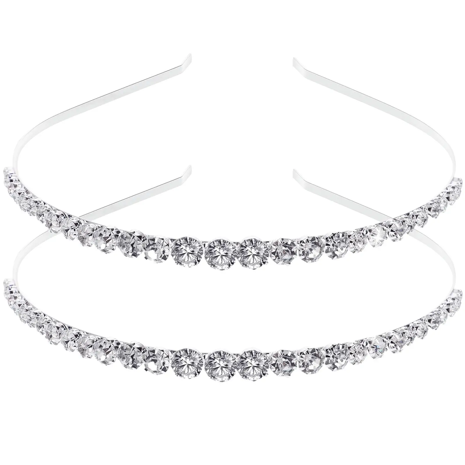 2 Pcs Crystal Headband Headdress Rhinestone Hair Bands for Girls Lightweight Comfortable Party Hair Hoops Accessories
2 Pcs Crystal Headband Headdress Rhinestone Hair Bands for Girls Lightweight Comfortable Party Hair Hoops Accessories