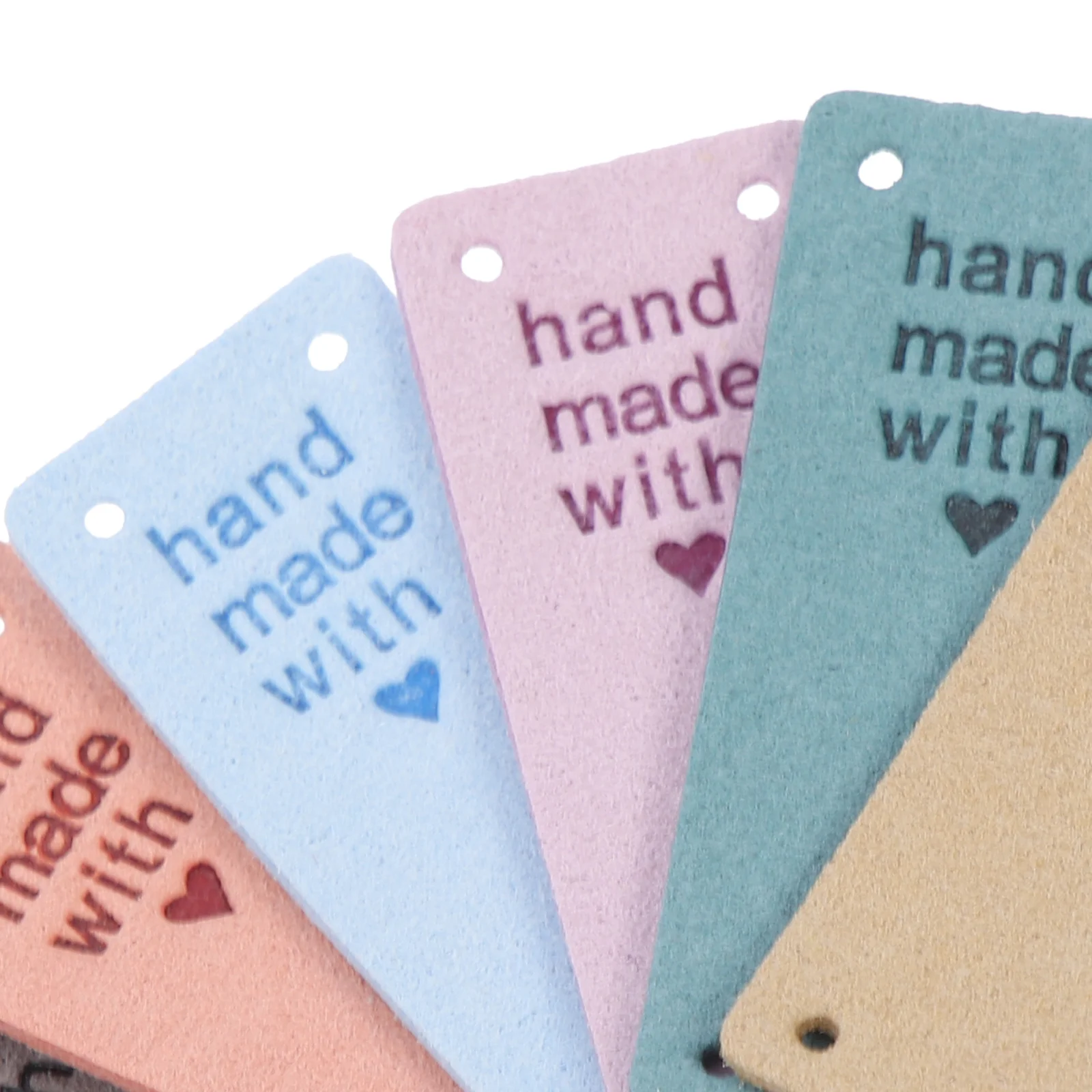 30 Pcs Marking Tags Handmade Label Clothing Embossed Labels Sewing Colored for Clothes
30 Pcs Marking Tags Handmade Label Clothing Embossed Labels Sewing Colored for Clothes