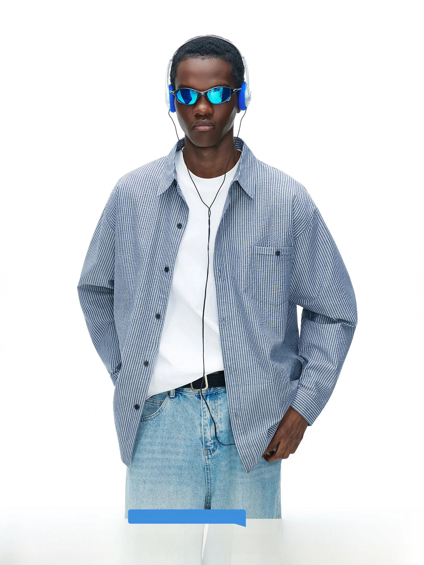 ARTANNIE American Casual Striped Long Sleeve Cotton Shirt Loose Fit Premium Feeling Spring Autumn Men's Shirt Youth Trend
ARTANNIE American Casual Striped Long Sleeve Cotton Shirt Loose Fit Premium Feeling Spring Autumn Men's Shirt Youth Trend