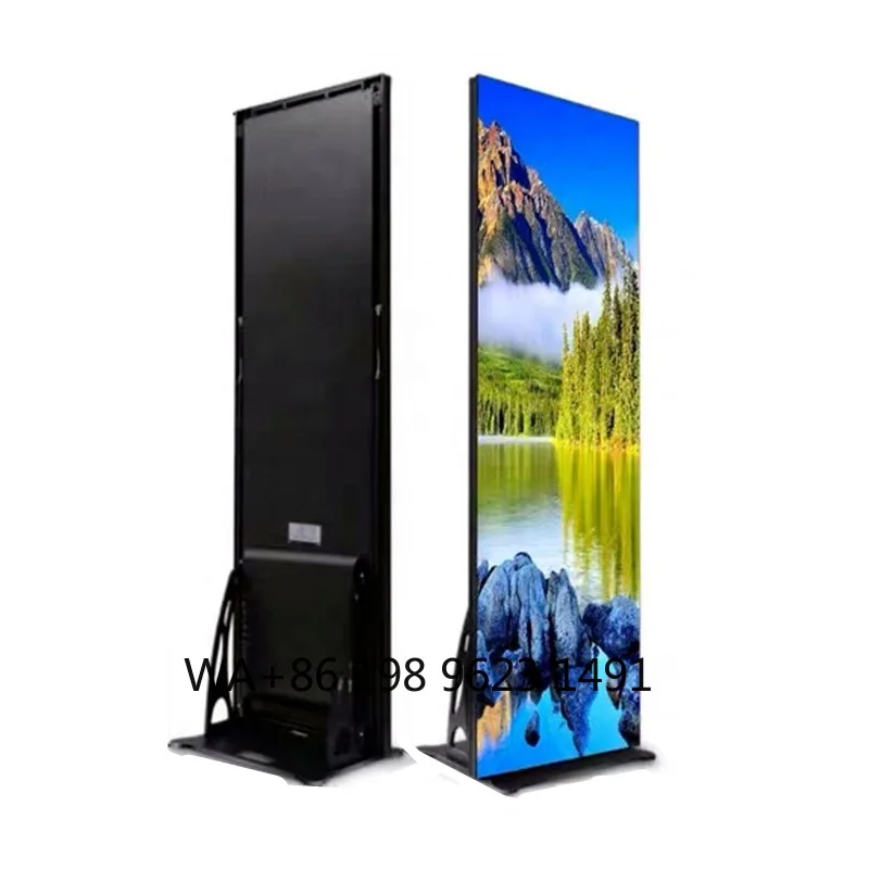 P2 P2.5 HD Mirror LED Poster Screen Indoor Digital Advertising Display for Restaurant Commercial Promotion
P2 P2.5 HD Mirror LED Poster Screen Indoor Digital Advertising Display for Restaurant Commercial Promotion