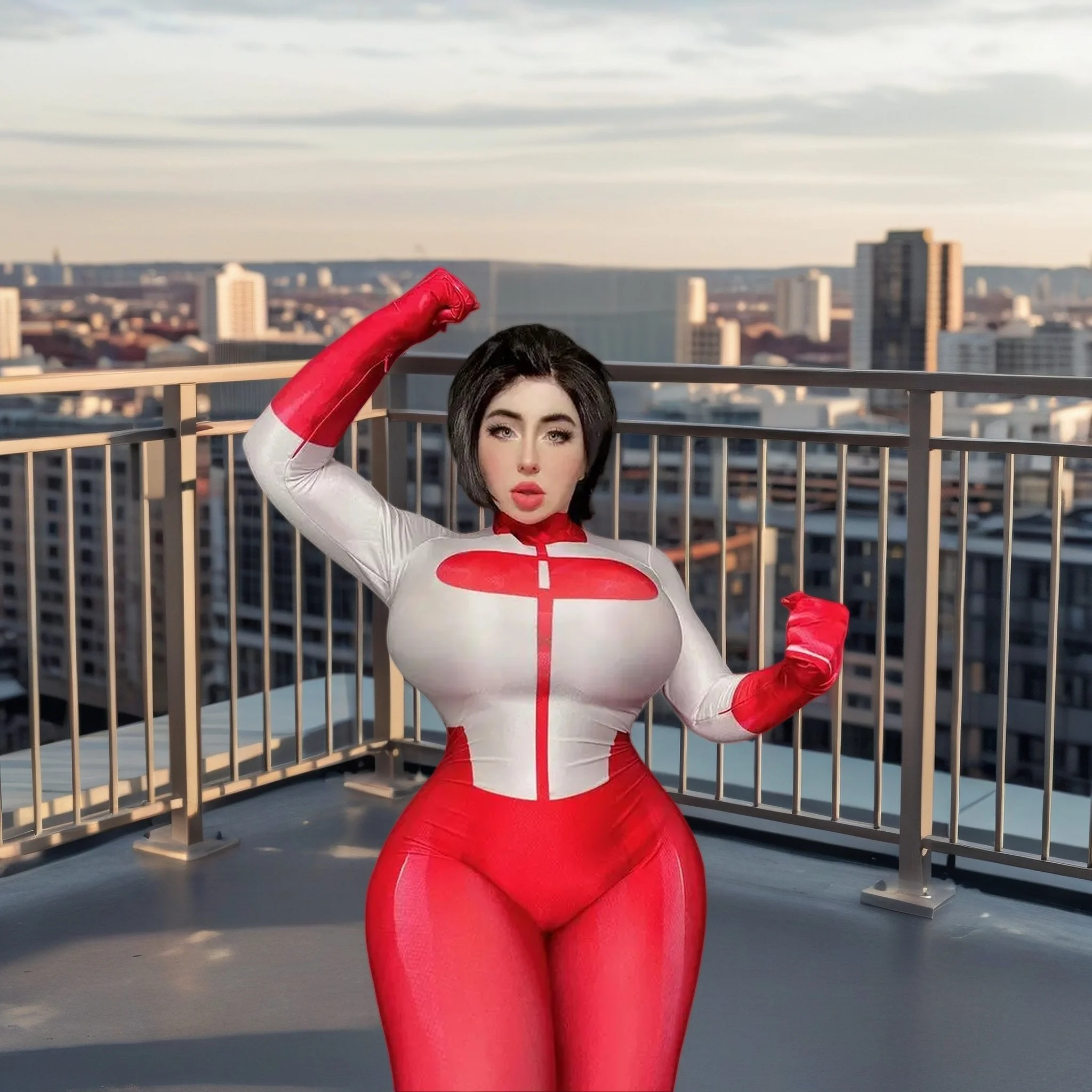 Adult Women Invincible Omni-Man Cosplay Costume Animated Series Superhero 3D Print Zentai Full Bodysuit Halloween Party Jumpsuit
Adult Women Invincible Omni-Man Cosplay Costume Animated Series Superhero 3D Print Zentai Full Bodysuit Halloween Party Jumpsuit