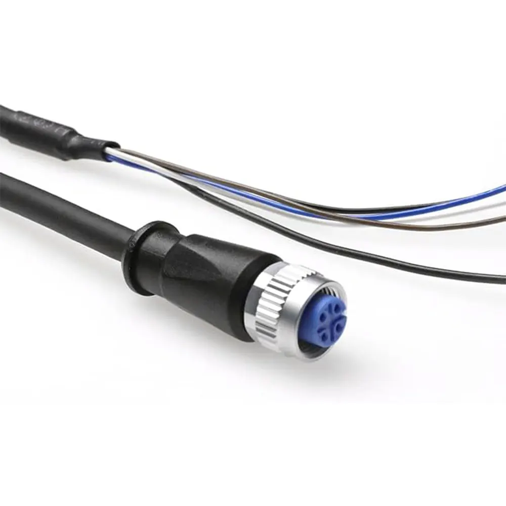 Alvin's Cables M12 A-Coded 4 Pin Female to Open End Power I/O Cable, Drag-Chain Sensor Actuator Cable for Industrial Automation
Alvin's Cables M12 A-Coded 4 Pin Female to Open End Power I/O Cable, Drag-Chain Sensor Actuator Cable for Industrial Automation