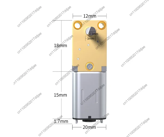 1218-n20 turbine worm gear reduction motor 3v6v12v micro dc gear low speed motor
1218-n20 turbine worm gear reduction motor 3v6v12v micro dc gear low speed motor