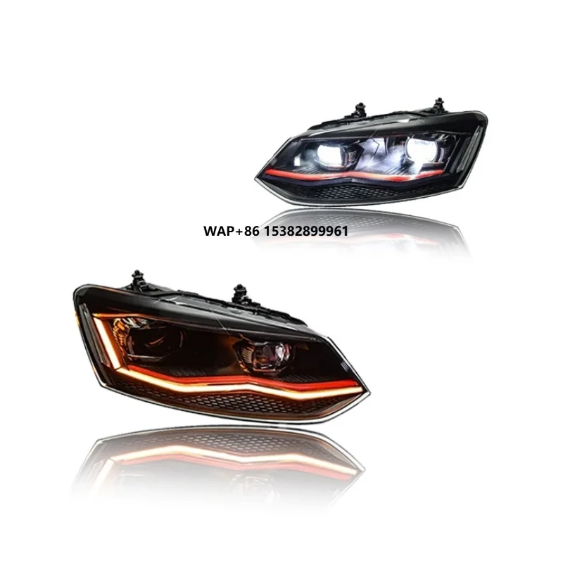 For POLO 6R LED 2011 2018 Upgrade VW Polo MK5 Auto Lighting Systems VW Car Front Light Lamp Assembly
For POLO 6R LED 2011 2018 Upgrade VW Polo MK5 Auto Lighting Systems VW Car Front Light Lamp Assembly