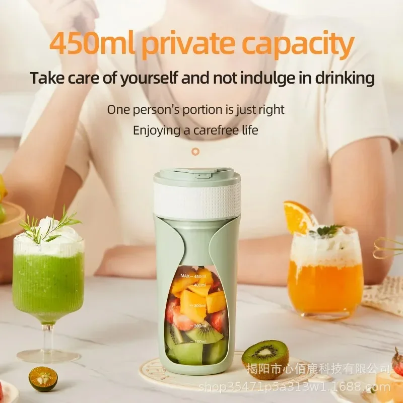 2026 New Portable Blender Juicer Cup | USB Rechargeable Wireless Mixer | 6 Blades Crushed Ice Smoothie Maker for Home Office
2026 New Portable Blender Juicer Cup | USB Rechargeable Wireless Mixer | 6 Blades Crushed Ice Smoothie Maker for Home Office