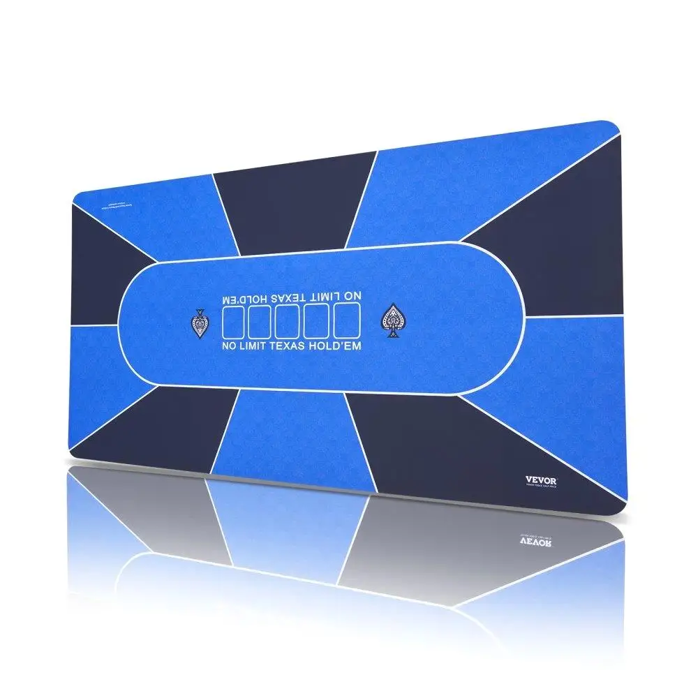 Poker Table Top 70x35 Inch Foldable Poker Mat 6-8 Player Portable with Carry Bag Blue
Poker Table Top 70x35 Inch Foldable Poker Mat 6-8 Player Portable with Carry Bag Blue